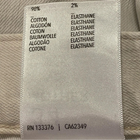 MOTHER The Neat The Devil May Care Chalk Jeans in White - Picture 9 of 11